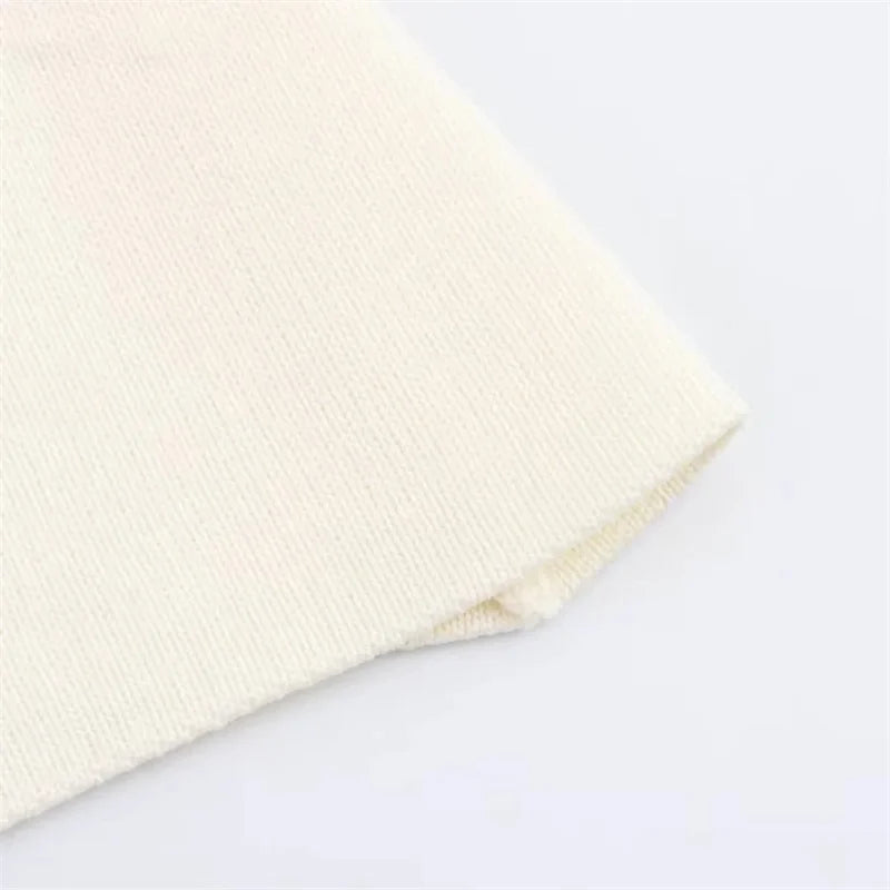 Minimalist Knit Single-Breasted Tailored Vest