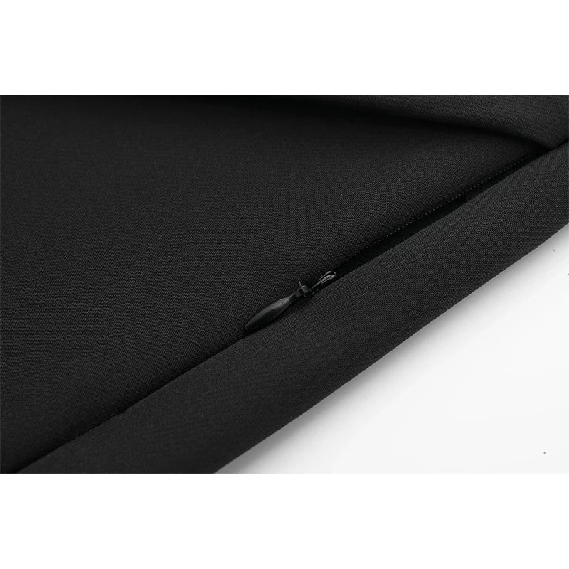 High-Waist Asymmetric Mini Skort