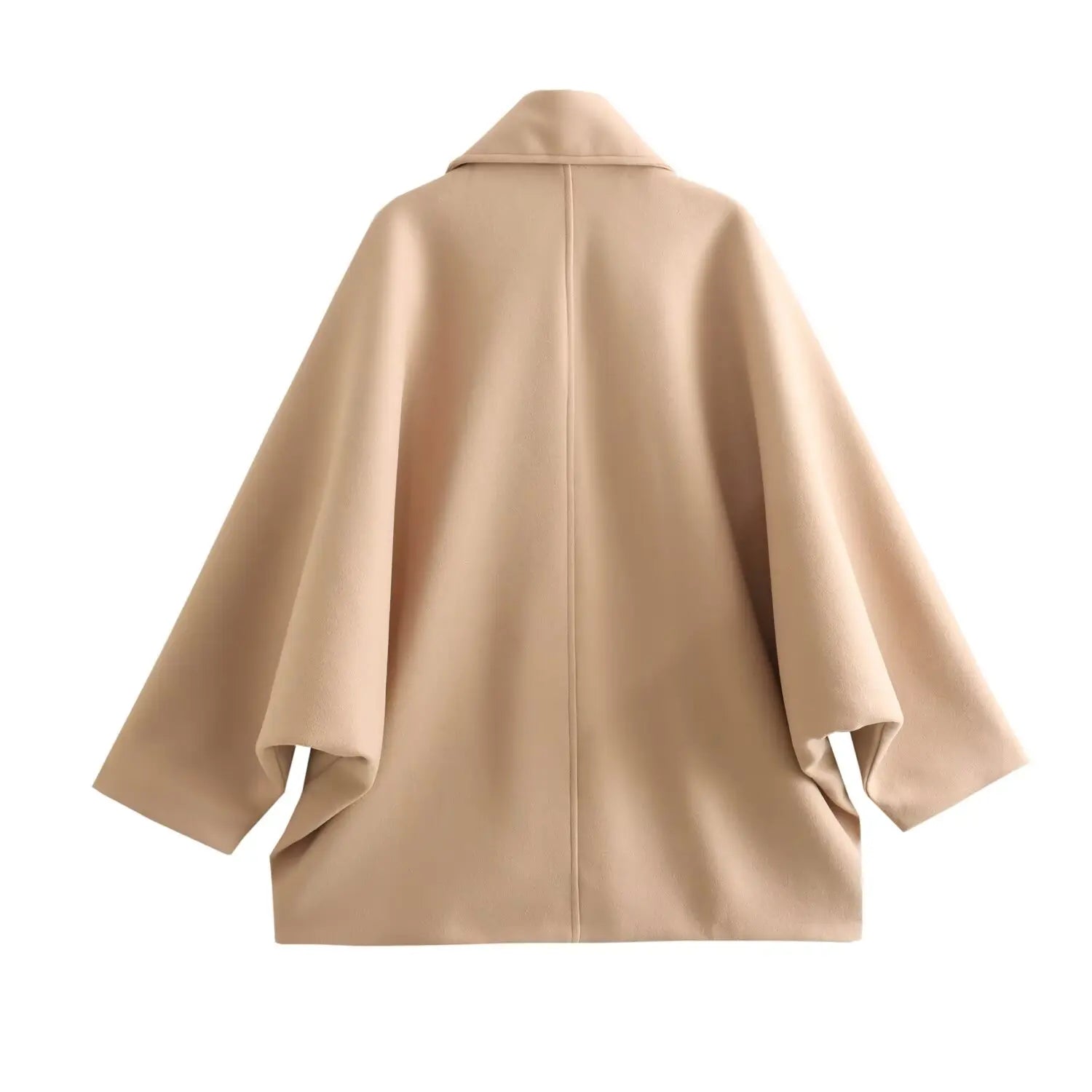 Oversized Long Trench Coat Bomber Jacket