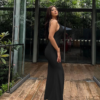 Luminous Spaghetti Strap Body-Shaping Maxi Dress Luminous Spaghetti Strap Body-Shaping Maxi Dress