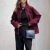 Minimalist High-Street Zipper Bomber Jacket Minimalist High-Street Zipper Bomber Jacket