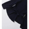 Belted Wrap Knit Blazer with Shoulder Pads Belted Wrap Knit Blazer with Shoulder Pads