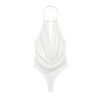 Backless Sleeveless Solid Summer Bodysuit Backless Sleeveless Solid Summer Bodysuit
