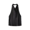Satin Halter Backless Cami Top Satin Halter Backless Cami Top