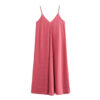 Slip Maxi Dress with Draped Backless Design Slip Maxi Dress with Draped Backless Design