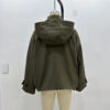 Hooded Trench Coat Windbreaker Hooded Trench Coat Windbreaker