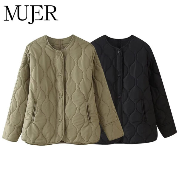 Quilted Minimalist Padded Jacket