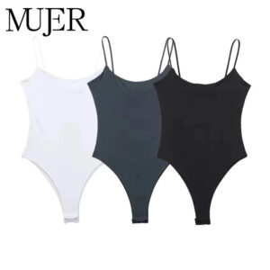 Backless Bodysuit with Sculpted Fit Backless Bodysuit with Sculpted Fit