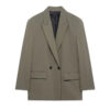 Straight-Cut Office Tailored Blazer Straight-Cut Office Tailored Blazer