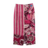 High-Waist Satin Straight Midi Skirt High-Waist Satin Straight Midi Skirt