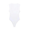 Square Neck Sleeveless Bodycon Bodysuit Square Neck Sleeveless Bodycon Bodysuit