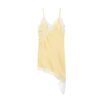 Lace Slip Mini Dress with Satin Backless Detail Lace Slip Mini Dress with Satin Backless Detail