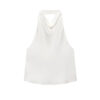 Satin Halter Backless Cami Top Satin Halter Backless Cami Top