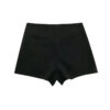 Asymmetric Black Mini Skort – High Waist Shorts with Skirt Overlay Asymmetric Black Mini Skort – High Waist Shorts with Skirt Overlay