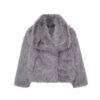 Plush Luxe Faux Fur Turn-Down Collar Jacket Plush Luxe Faux Fur Turn-Down Collar Jacket