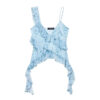 Ruffled Tulle Backless Camisole Top Ruffled Tulle Backless Camisole Top