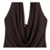 Backless Sleeveless Solid Summer Bodysuit Backless Sleeveless Solid Summer Bodysuit
