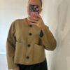 Soft Suede Touch O-Neck Varsity Bomber Jacket