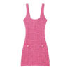 Backless Knit Slim-Fit Mini Dress Backless Knit Slim-Fit Mini Dress