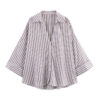 Relaxed Oversized Button-Down Casual Shirt Relaxed Oversized Button-Down Casual Shirt