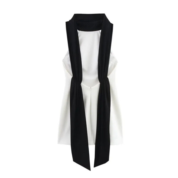 Halter Backless Slim Mini Dress