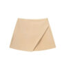 High-Waist Asymmetric Mini Skort High-Waist Asymmetric Mini Skort