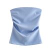 Off-Shoulder Ruched Backless Corset Crop Top Off-Shoulder Ruched Backless Corset Crop Top