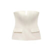 Strapless Backless Off-Shoulder Crop Top