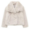 Plush Luxe Faux Fur Turn-Down Collar Jacket Plush Luxe Faux Fur Turn-Down Collar Jacket