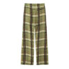 Plaid Wide Leg Mid-Waist Pants Plaid Wide Leg Mid-Waist Pants