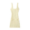 Backless Knit Slim-Fit Mini Dress Backless Knit Slim-Fit Mini Dress