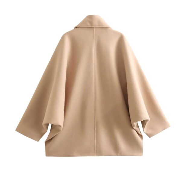 Oversized Long Trench Coat Bomber Jacket