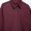 Minimalist High-Street Zipper Bomber Jacket Minimalist High-Street Zipper Bomber Jacket