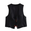 V-Neck Tailored Bow-Tie Vest V-Neck Tailored Bow-Tie Vest