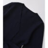 Belted Wrap Knit Blazer with Shoulder Pads Belted Wrap Knit Blazer with Shoulder Pads