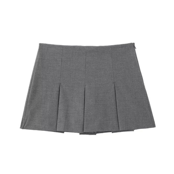 High-Waist Pleated Mini Skort High-Waist Pleated Mini Skort