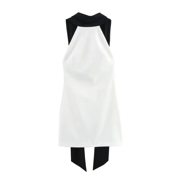 Halter Backless Slim Mini Dress