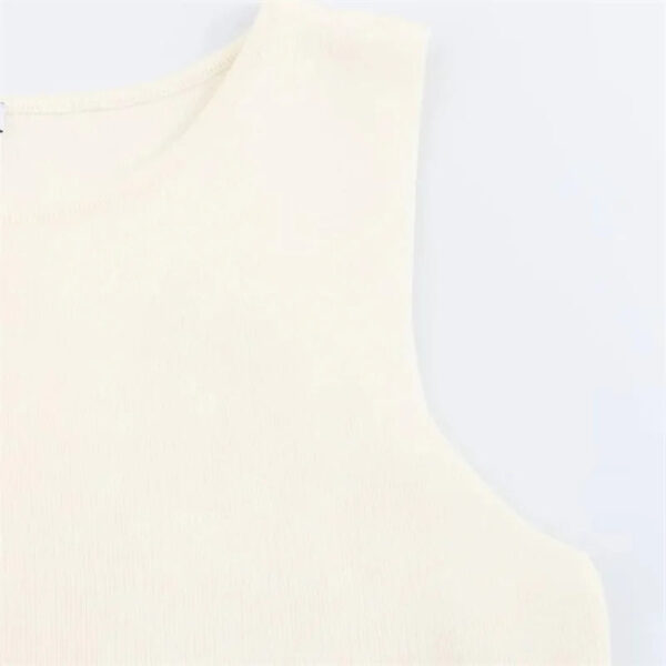 Minimalist Knit Single-Breasted Tailored Vest Minimalist Knit Single-Breasted Tailored Vest