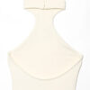 Off-Shoulder Halter Panelled Maxi Dress Off-Shoulder Halter Panelled Maxi Dress