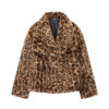 Plush Luxe Faux Fur Turn-Down Collar Jacket Plush Luxe Faux Fur Turn-Down Collar Jacket