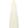 Off-Shoulder Halter Panelled Maxi Dress Off-Shoulder Halter Panelled Maxi Dress