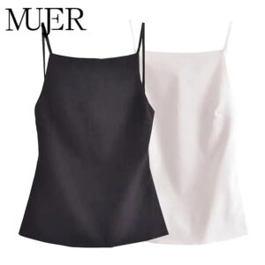 Backless Sleeveless Crop Top with Straps Backless Sleeveless Crop Top with Straps