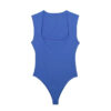 Square Neck Sleeveless Bodycon Bodysuit Square Neck Sleeveless Bodycon Bodysuit