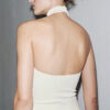Off-Shoulder Halter Panelled Maxi Dress Off-Shoulder Halter Panelled Maxi Dress